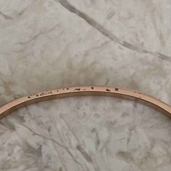 Daniel Wellington Rose Gold Minimalist Cuff Bracelet Unisex - Picture 10 of 10